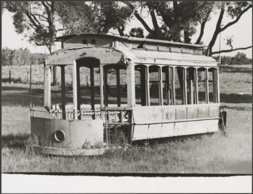 Old tramcars in a tram museum, Perth, Western Australia, ca. 1976, 3 [picture]