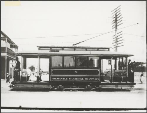 Car of the Fremantle Municipal Tramways, Fremantle, Western Australia, 1905 [picture]
