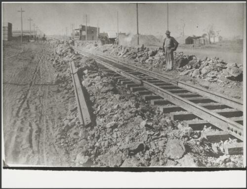 Just about got the track down mate, Kalgoorlie, Western Australia, 1902, 1 [picture]