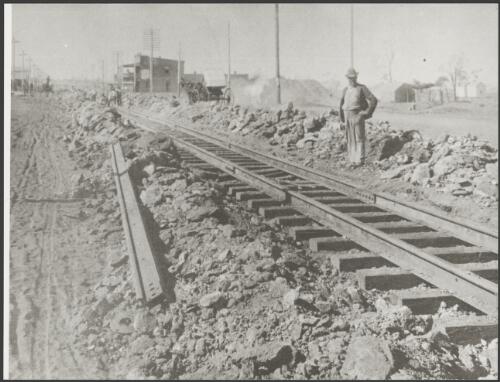 Just about got the track down mate, Kalgoorlie, Western Australia, 1902, 2 [picture]