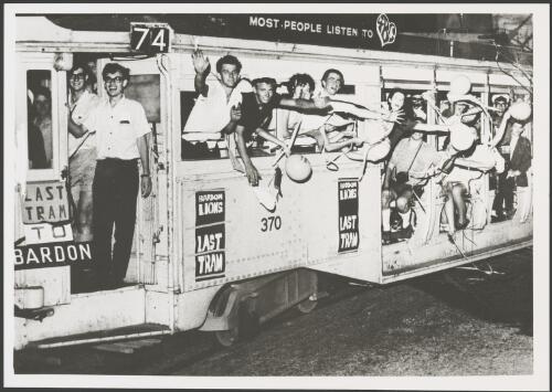 The last tram to Bardon, Brisbane, 1968 [picture]