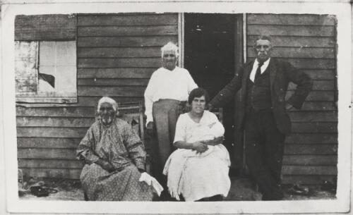 Five generations of one indigenous family, Cummeragunja Station, near Barmah, New South Wales, 1924 [picture] / Dennis Brabazon