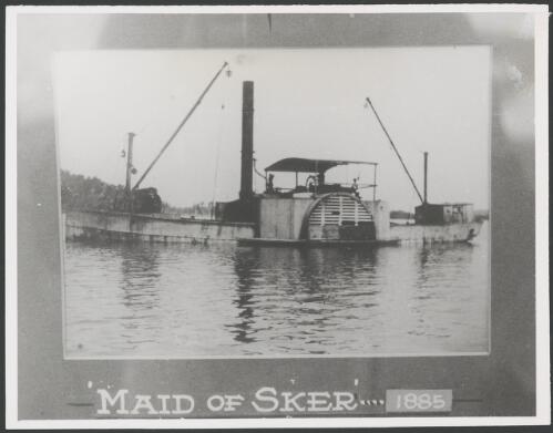 Maid of Sker, a paddle steamer used in South East Queensland, 1885 [picture]