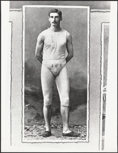 Jim McGarrigal, professional runner, Sydney, New South Wales, approximately 1885