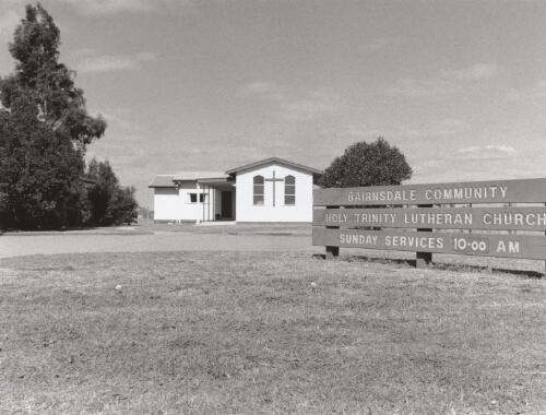 Lutheran Church, Bairnsdale. 1994 [picture] / John Werrett