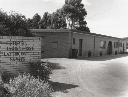 The Church of Jesus Christ of Latter Day Saints, Bairnsdale. 1994 [picture] / John Werrett