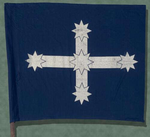 [Replica of the flag flown by the miners at the Eureka Stockade, 1854] [realia]