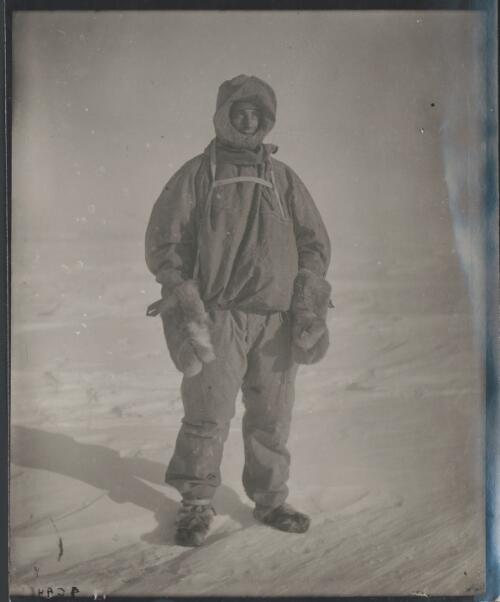 Photograph of [Morton] Moyes, [Australasian Antarctic Expedition, 1911-1914] [picture] / Hoadley