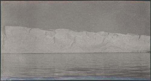 [Shelf ice wall, Australasian Antarctic Expedition, 1911-1914] [picture]/ Watson
