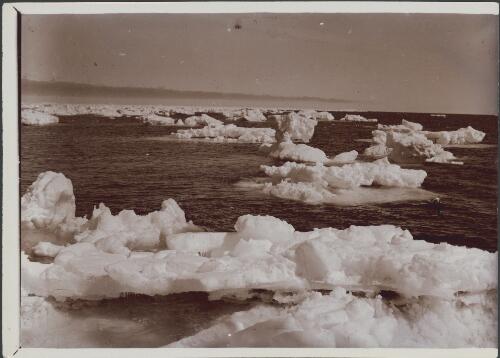 [Floating ice at the McKellar Inlets?] [picture] / Frank Hurley