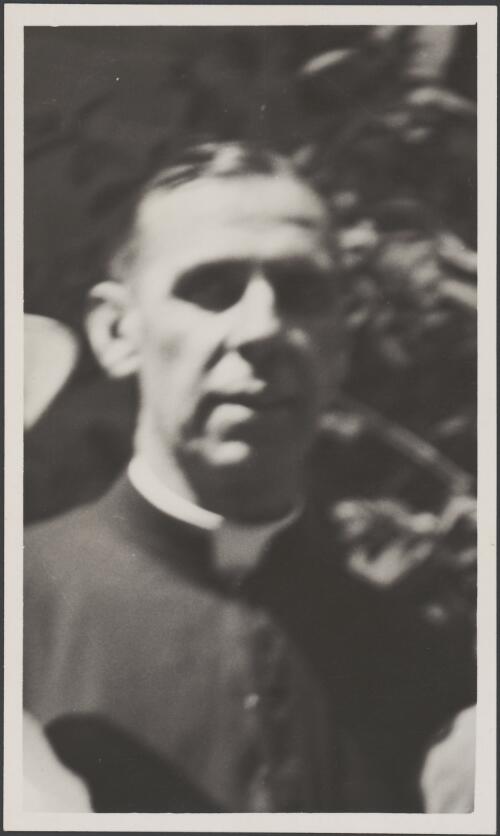 Portrait of a member of the clergy, approximately 1940 / Albert Dryer