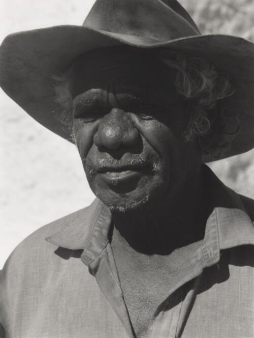 Dennis, tribal elder for west Aranda people [picture] / Bob Miller