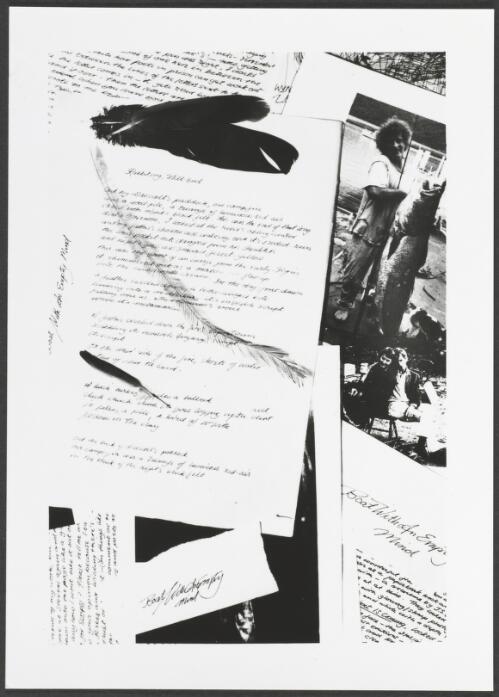 Montage of poems and photographs, 1992 [picture] / Juno Gemes