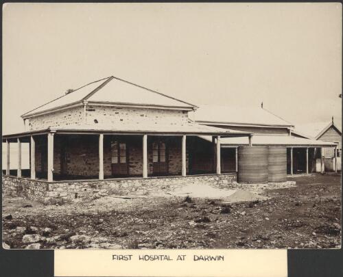 First Hospital at Darwin, September 1878, [2] [picture]