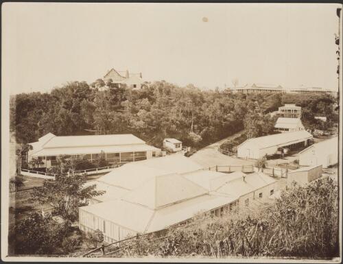 The Camp from Fort Hill looking north, March 1887 [picture]