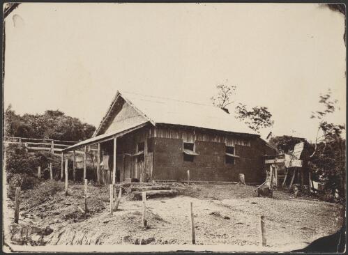 Present site of mud hut [picture]