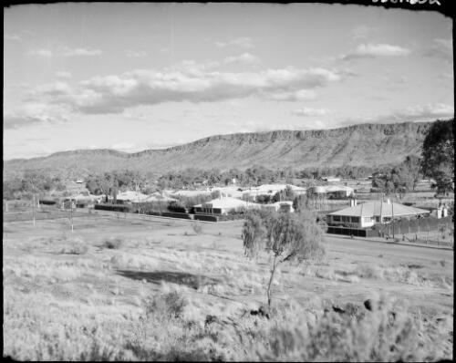 Hospital and Royal Flying Doctor base, Alice Springs, Northern Territory, 1947 [picture] / E.W. Searle