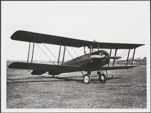 Avro 504, Australia, 1920 [picture] / E.W. Searle