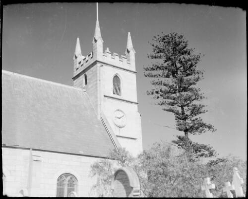 St. Anne's Anglican Church, Ryde, Sydney, ca. 1945, 1 [picture] / E.W. Searle