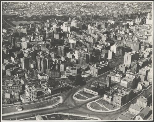 Aerial view of Sydney City, ca. 1935, 2 [picture] / E.W. Searle