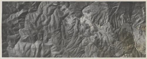 Photographic mosaic of mountain ranges surrounding the Wollondilly River, New South Wales, ca. 1939 [picture] / E.W. Searle