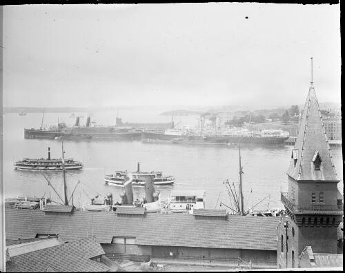 Circular Quay, Sydney, ca. 1935, 2 [picture] / E.W. Searle