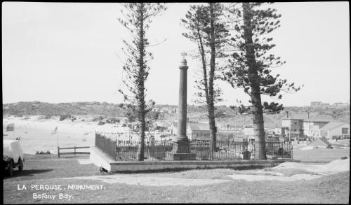 La Perouse monument, La Perouse, Botany Bay, New South Wales, ca. 1935, 5 [picture] / E.W. Searle
