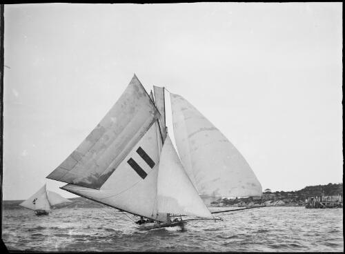 Sailing on Sydney Harbour, ca. 1930, 1 [picture] / E.W. Searle