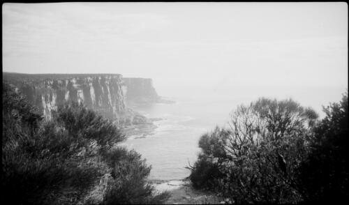 Ocean side of North Head, Sydney Harbour, ca. 1935, 3 [picture] / E.W. Searle
