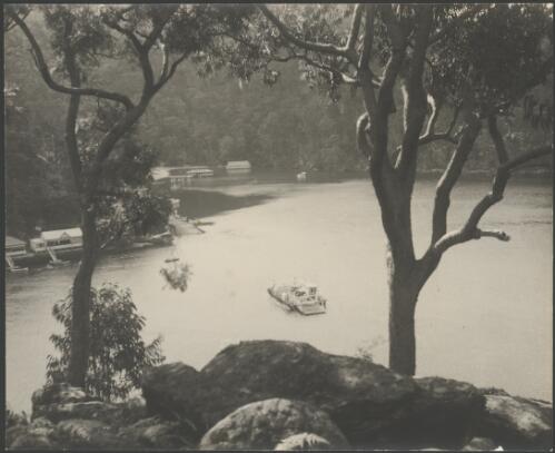 Berowra Waters, Hawkesbury River, New South Wales, ca. 1945 [picture] / E.W. Searle