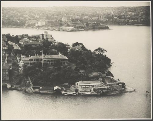 Admiralty House, Kirribilli Point, Sydney Harbour, 1935 [picture] / E.W. Searle