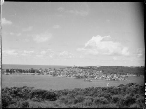 View of Manly Cove, Sydney Harbour, ca. 1939, 1 [picture] / E.W. Searle