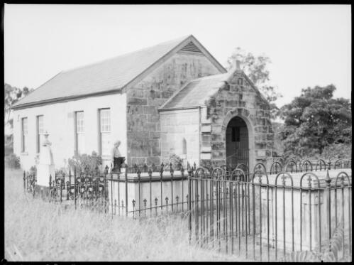 Ebenezer Chapel, Portland Head, New South Wales, ca. 1945, 1 [picture] / E.W. Searle