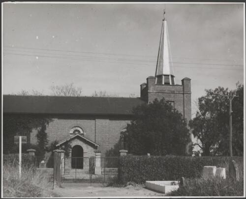 St. Peter's Anglican Church, Richmond, New South Wales, ca. 1945 [picture] / E.W. Searle
