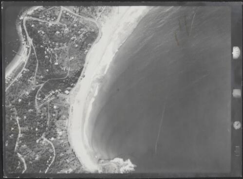 Part of mosaic used to create an aerial view of Palm Beach, Broken Bay, New South Wales, ca. 1939, 2 [picture] / E.W. Searle
