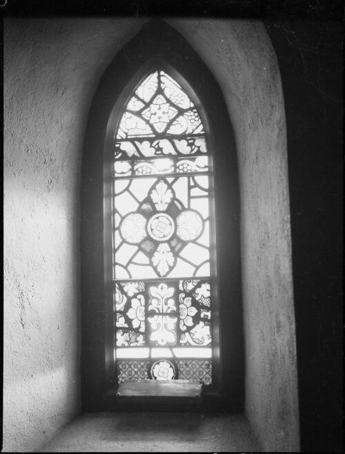Stained glass window, Australia, ca. 1945 [picture] / E.W. Searle