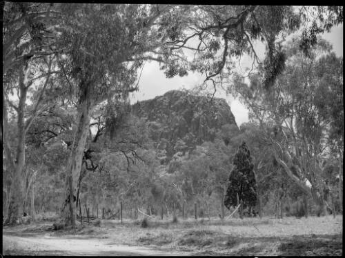 Prominent rock formation, Australia, ca. 1945, 4 [picture] / E.W. Searle