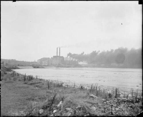 Bunnerong Power Station, Port Botany, Sydney, 1929 [picture] / E.W. Searle