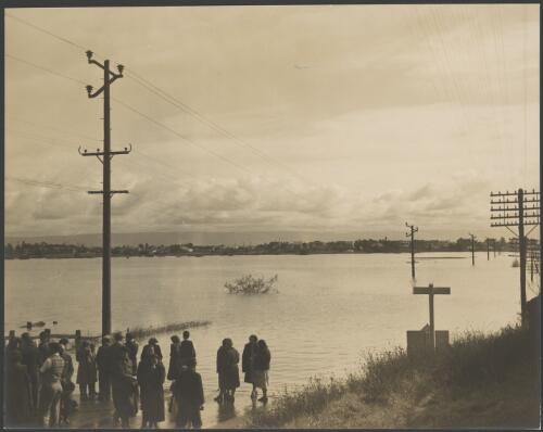 Flood, South Creek Hawkesbury River, New South Wales, 1949, 4 [picture] / E.W. Searle
