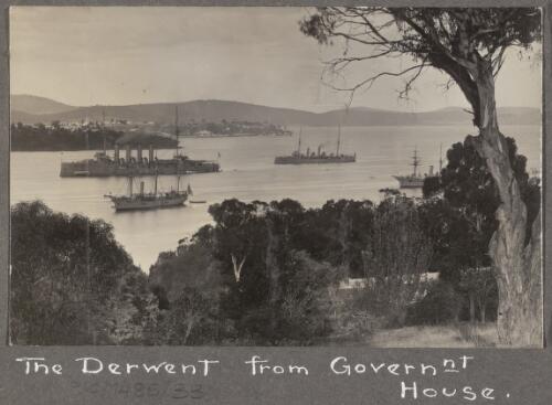 The Derwent from Governnt House [Hobart, Tasmania] [picture]