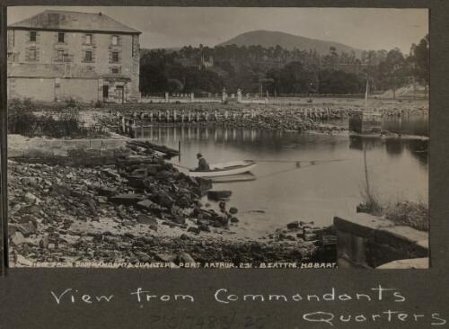 View from Commandant's Quarters, Port Arthur [Tasmania] [picture]