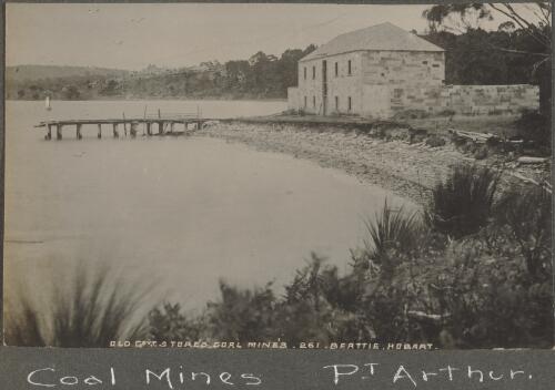 Old Gov.t. [i.e. Government] store's, coal mine's [Port Arthur, Tasmania] [picture]