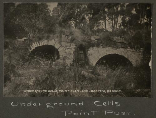 Underground cell's, Point Puer [Tasmania] [picture]