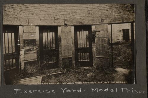 Exercise yards & solitary cell, Model Prison, Port Arthur [Tasmania] [picture]
