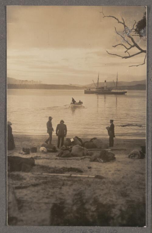 At Safety Cove, Port Arthur [Tasmania], Easter 1913 [picture]