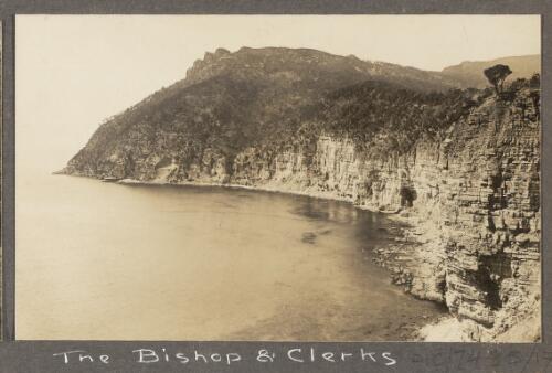 The Bishop & Clerks [Maria Island, Tasmania]] [picture]