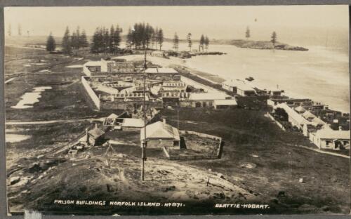Prison buildings Norfolk Island [picture]