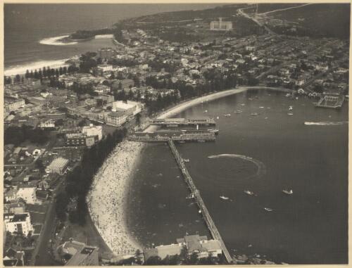 [Aerial view of Manly, New South Wales] [picture] / E. W. Searle
