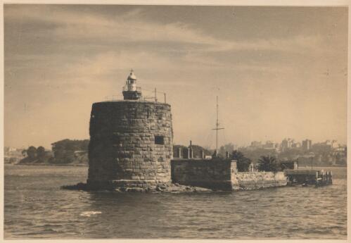 Fort Denison, Sydney Harbour, New South Wales [picture] / E.W. Searle