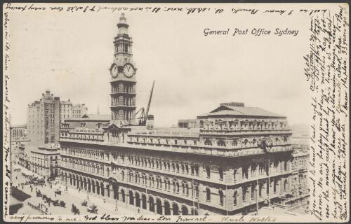 General Post Office, Sydney, ca. 1905 [picture] / Swain & Co